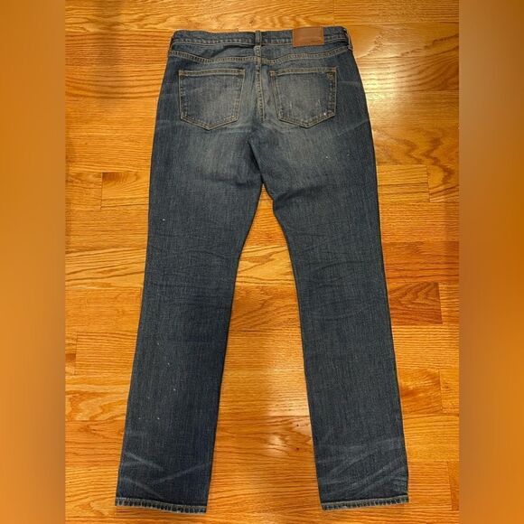 Madewell Distressed Slim BoyJean Size 25 Medium Wash - Picture 4 of 5